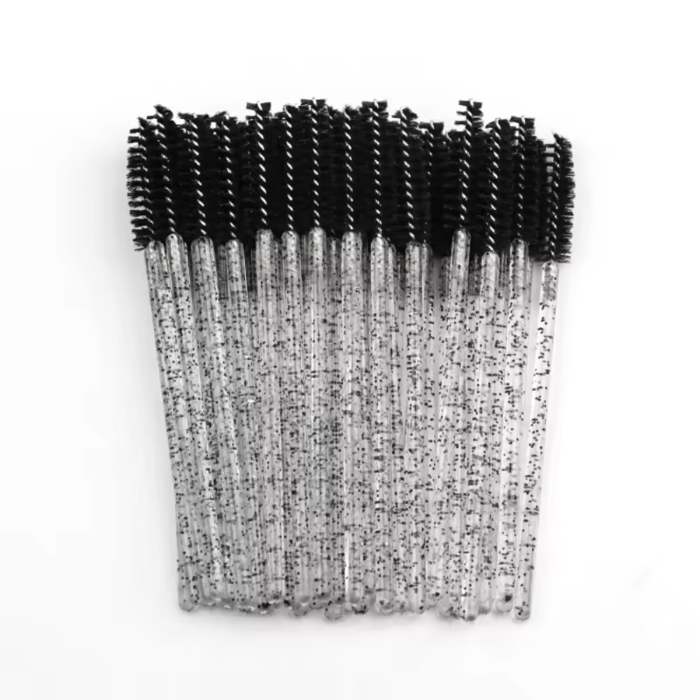 Eyelash Extension For Beginners - 50-100PCS Crystal Eyelash Brush Combs Professional