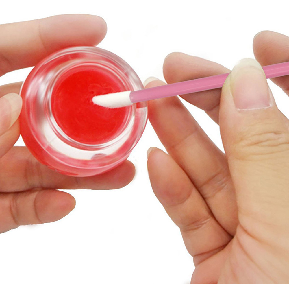 Disposable Lip Brush 100Pcs Ey - Eyelash Extension For Beginners review and price